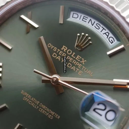 Great Replica Rolex Day-date 40 228235 Automatic Movement 40mm Rose Gold Case Mens/unisex Watch - Image 10