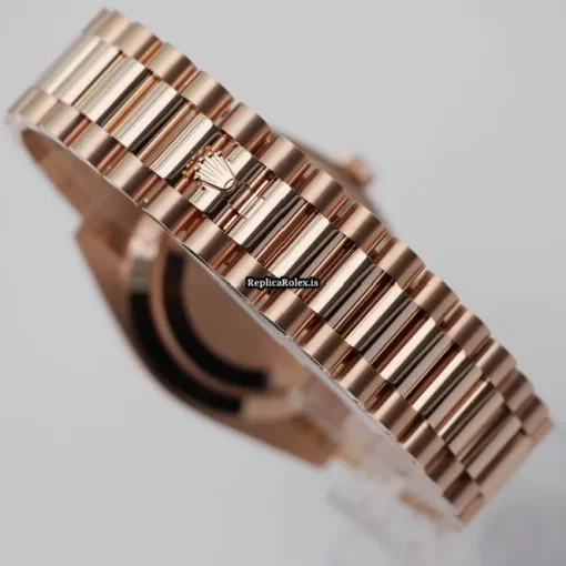 Great Replica Rolex Day-date 40 228235 Automatic Movement 40mm Rose Gold Case Mens/unisex Watch - Image 6