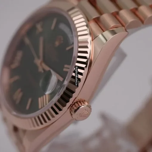 Great Replica Rolex Day-date 40 228235 Automatic Movement 40mm Rose Gold Case Mens/unisex Watch - Image 8