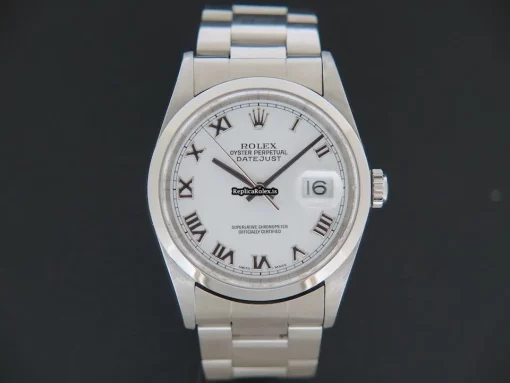 Great Fake Rolex Datejust 16200 Automatic Movement 36mm Steel Case Mens/unisex Watch - Image 3