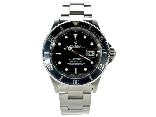 Defect Knockoff Rolex Submariner Date 16610 Caliber 3135 Automatic Movement 40mm Steel Case Mens/unisex Watch