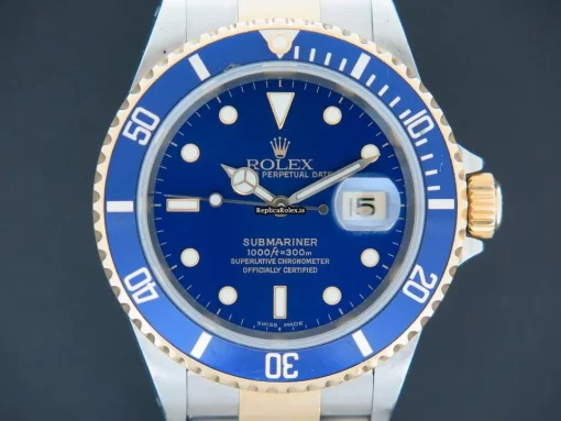 Aaa Copy Rolex Submariner Date 16613 Automatic Movement 40mm Gold/steel Case Mens/unisex Watch - Image 2