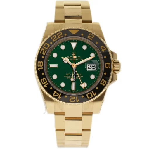 1:1 Fakes Rolex Gmt-master II 116718 Caliber 3186 Automatic Movement 40mm Yellow Gold Case Mens/unisex Watch - Image 2