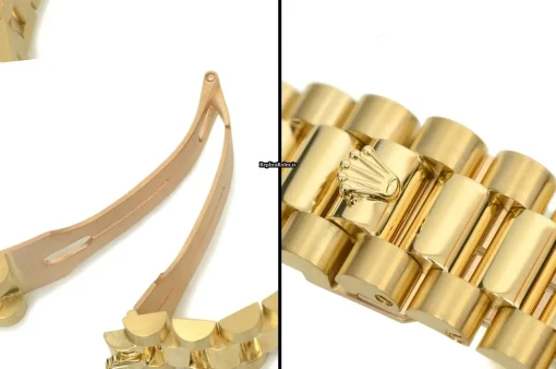 Excellent Replica Rolex Day-date 36 18238 Caliber 3155 Automatic Movement 36mm Yellow Gold Case Mens/unisex Watch - Image 12
