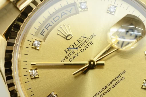 Excellent Replica Rolex Day-date 36 18238 Caliber 3155 Automatic Movement 36mm Yellow Gold Case Mens/unisex Watch - Image 3