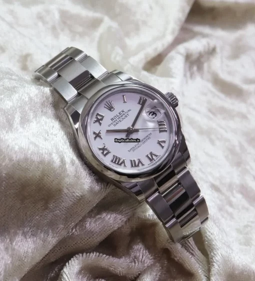 Superb Replica Rolex Lady-datejust 278240 Caliber 2236 Automatic Movement 31mm Steel Case Womens Watch - Image 4