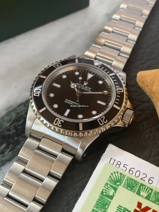 Top Replica Rolex Submariner 14060 Caliber 3000 Automatic Movement 40mm Steel Case Mens/unisex Watch - Image 4