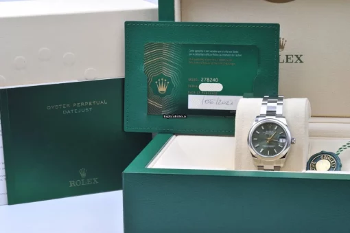 Appealing Imitation Rolex Lady-datejust 278240-0011 Caliber 2236 Automatic Movement 31mm Steel Case Womens Watch - Image 11