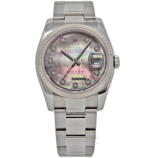 Affordable Copy Rolex Datejust 116234 Caliber 3135 Automatic Movement 36mm Steel Case Mens/unisex Watch - Image 2