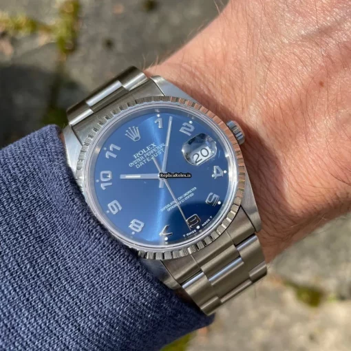 Great Copy Rolex Datejust 16220 Caliber 3135 Automatic Movement 36mm Steel Case Mens/unisex Watch - Image 2