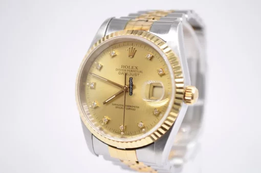 Wonderful Replica Rolex Datejust 16233 Caliber 3135 Automatic Movement 36mm Steel Case Mens/unisex Watch - Image 2