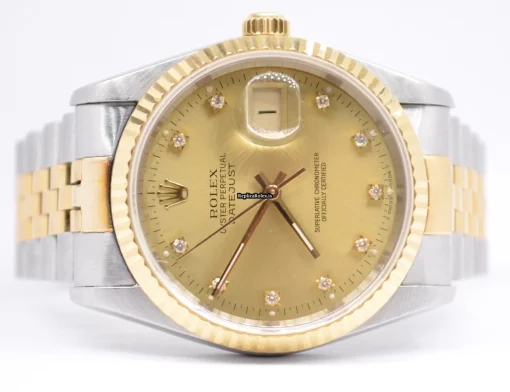 Wonderful Replica Rolex Datejust 16233 Caliber 3135 Automatic Movement 36mm Steel Case Mens/unisex Watch - Image 4