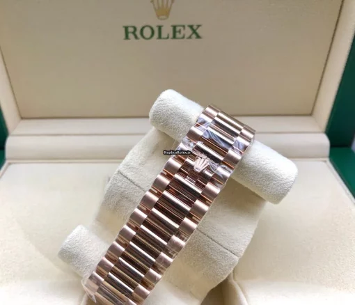 Incredible Replica Rolex Day-date 40 228235 Caliber 3255 Automatic Movement 40mm Rose Gold Case Mens/unisex Watch - Image 5