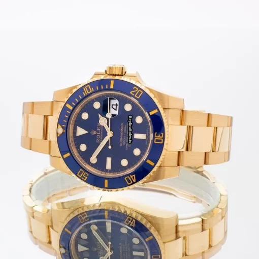 Distinctive Replica Rolex Submariner Date 116618lb Automatic Movement 40mm Yellow Gold Case Mens/unisex Watch - Image 2