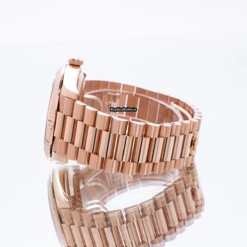 Ideal Fakes Rolex Day-date 40 228235 Automatic Movement 40mm Rose Gold Case Mens/unisex Watch - Image 3