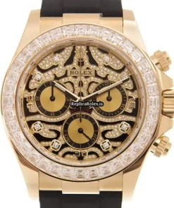 Ideal Replica Rolex Daytona 116588tbr Automatic Movement 40mm Yellow Gold Case Mens/unisex Watch