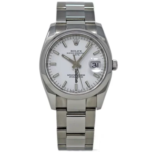 Great Replica Rolex Oyster Perpetual Date 115200 Caliber 3135 Automatic Movement 34mm Steel Case Womens Watch - Image 2