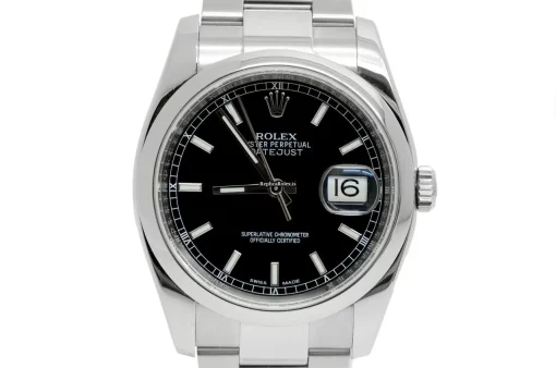 Distinctive Knockoff Rolex Datejust 116200 Caliber 3135 Automatic Movement 36mm Steel Case Mens/unisex Watch