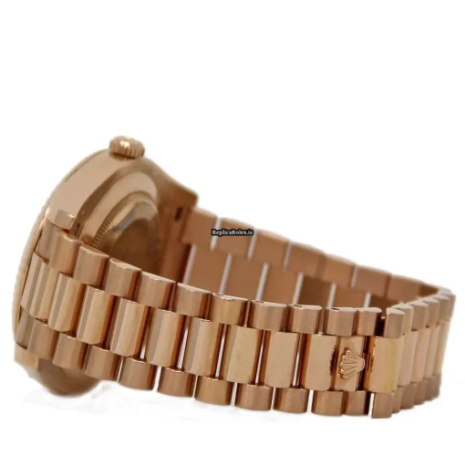 Lovely Replica Rolex Day-date II 218235 Caliber 3156 Automatic Movement 41mm Rose Gold Case Mens/unisex Watch - Image 3