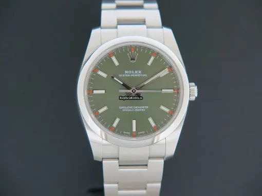 Attractive Imitation Rolex Oyster Perpetual 34 114200 Automatic Movement 34mm Steel Case Mens/unisex Watch - Image 3