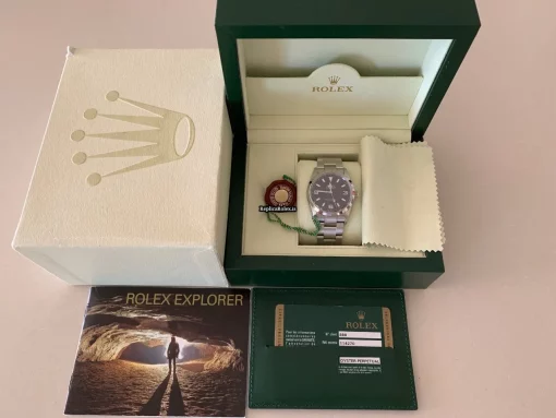 Great Replica Rolex Explorer 114270 Caliber 3130 Automatic Movement 36mm Steel Case Mens/unisex Watch - Image 2