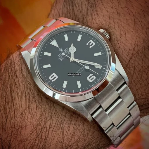Great Replica Rolex Explorer 114270 Caliber 3130 Automatic Movement 36mm Steel Case Mens/unisex Watch - Image 4