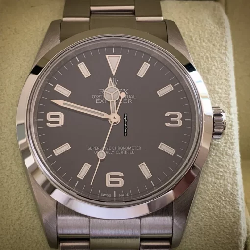 Great Replica Rolex Explorer 114270 Caliber 3130 Automatic Movement 36mm Steel Case Mens/unisex Watch - Image 5