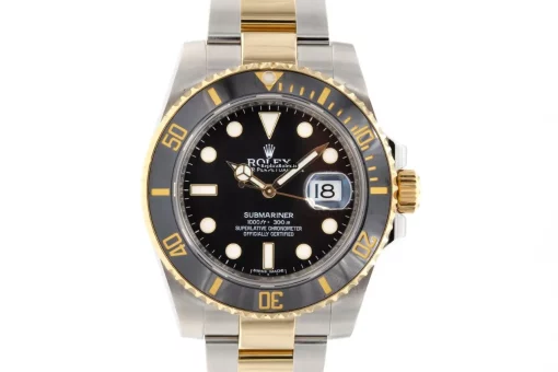 Popular Replica Rolex Submariner Date 116613ln Caliber 3135 Automatic Movement 40mm Gold/steel Case Mens/unisex Watch