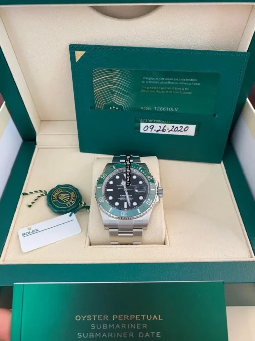 Wonderful Replica Rolex Submariner Date 126610lv Caliber 3235 Automatic Movement 41mm Steel Case Mens/unisex Watch - Image 6