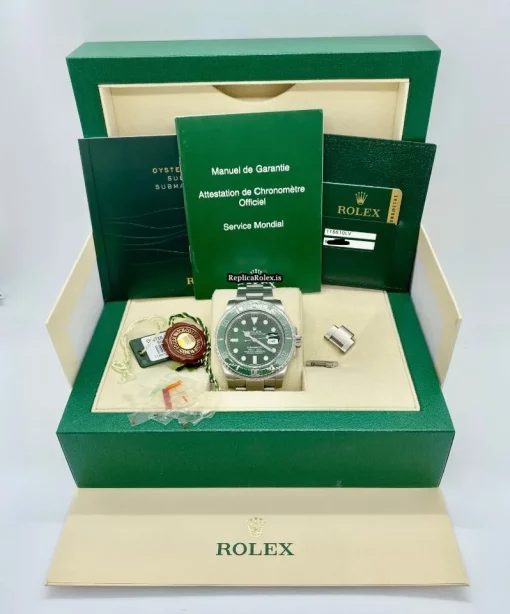 Fine Fake Rolex Submariner Date 116610lv Caliber 3135 Automatic Movement 40mm Steel Case Mens/unisex Watch - Image 10