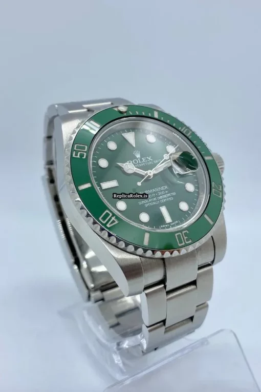 Fine Fake Rolex Submariner Date 116610lv Caliber 3135 Automatic Movement 40mm Steel Case Mens/unisex Watch - Image 8