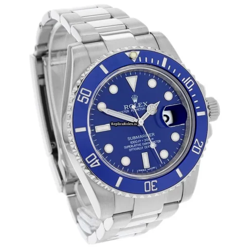 Special Fake Rolex Submariner Date 116619lb 40mm White Gold Case Mens/unisex Watch - Image 4