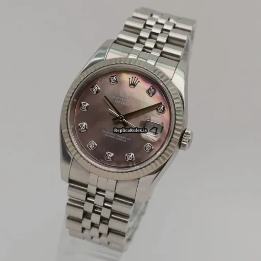 Fantastic Replica Rolex Datejust 116234 Automatic Movement 36mm Steel Case Mens/unisex Watch - Image 2