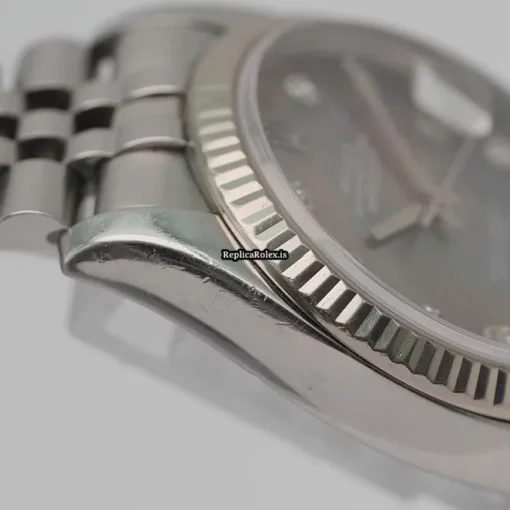 Fantastic Replica Rolex Datejust 116234 Automatic Movement 36mm Steel Case Mens/unisex Watch - Image 7