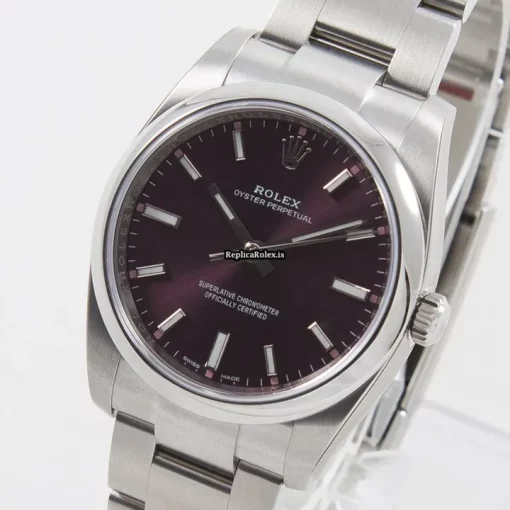 Ideal Replica Rolex Oyster Perpetual 34 114200 Caliber 3130 Automatic Movement 34mm Steel Case Mens/unisex Watch