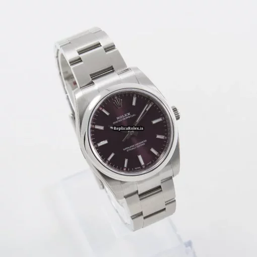 Ideal Replica Rolex Oyster Perpetual 34 114200 Caliber 3130 Automatic Movement 34mm Steel Case Mens/unisex Watch - Image 4