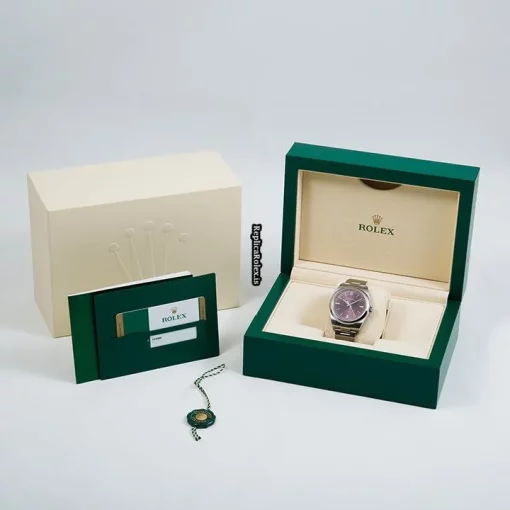 Ideal Replica Rolex Oyster Perpetual 34 114200 Caliber 3130 Automatic Movement 34mm Steel Case Mens/unisex Watch - Image 9