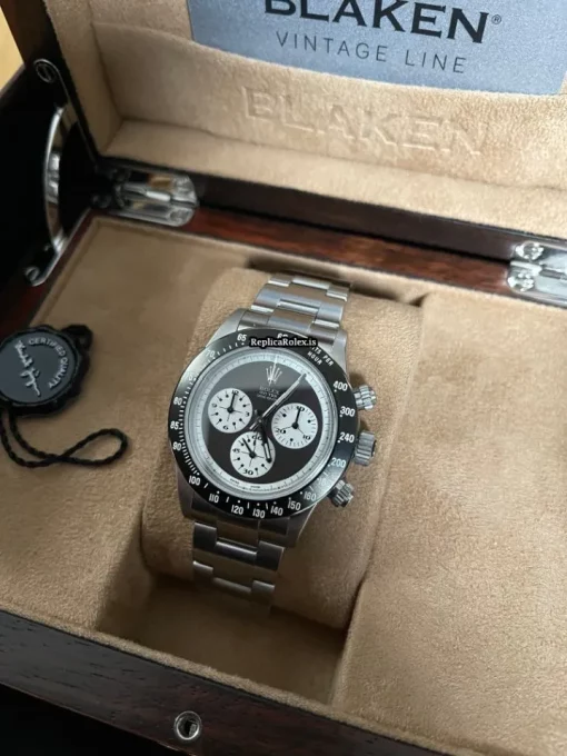 Pleasing Replica Rolex Daytona 116520 Caliber 4130 Automatic Movement 40mm Steel Case Mens/unisex Watch - Image 10