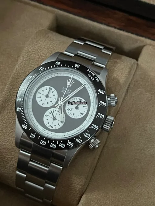 Pleasing Replica Rolex Daytona 116520 Caliber 4130 Automatic Movement 40mm Steel Case Mens/unisex Watch - Image 3