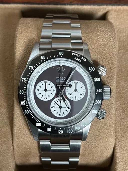 Pleasing Replica Rolex Daytona 116520 Caliber 4130 Automatic Movement 40mm Steel Case Mens/unisex Watch - Image 6
