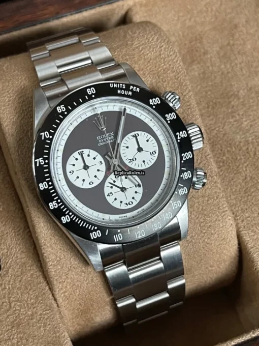 Pleasing Replica Rolex Daytona 116520 Caliber 4130 Automatic Movement 40mm Steel Case Mens/unisex Watch - Image 7