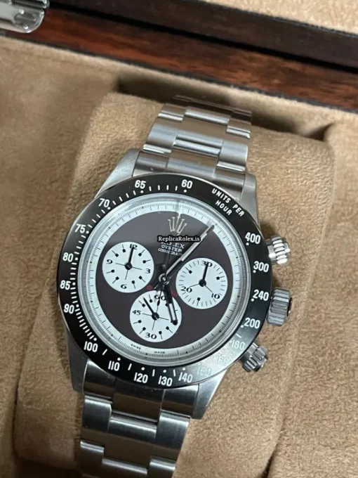 Pleasing Replica Rolex Daytona 116520 Caliber 4130 Automatic Movement 40mm Steel Case Mens/unisex Watch - Image 8