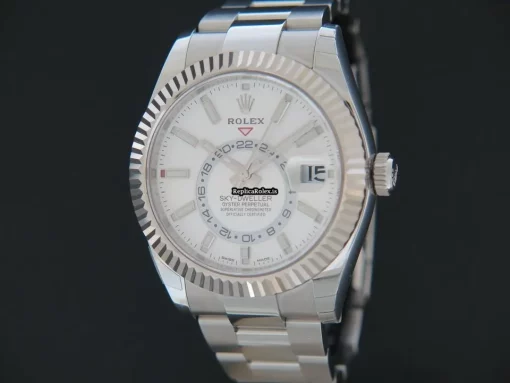 Fabulous Replica Rolex Sky-dweller 326934 Automatic Movement 42mm Gold/steel Case Mens/unisex Watch