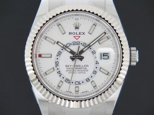 Fabulous Replica Rolex Sky-dweller 326934 Automatic Movement 42mm Gold/steel Case Mens/unisex Watch - Image 2