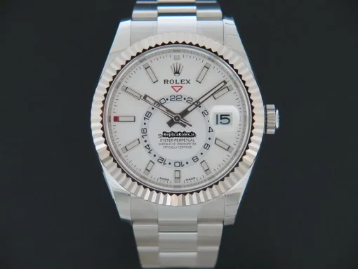 Fabulous Replica Rolex Sky-dweller 326934 Automatic Movement 42mm Gold/steel Case Mens/unisex Watch - Image 3