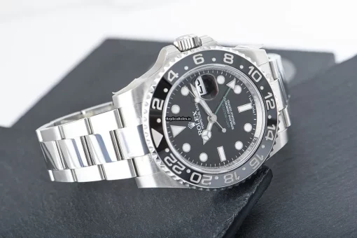Awesome Replica Rolex Gmt-master II 116710ln Caliber 3186 Automatic Movement 40mm Steel Case Mens/unisex Watch - Image 8