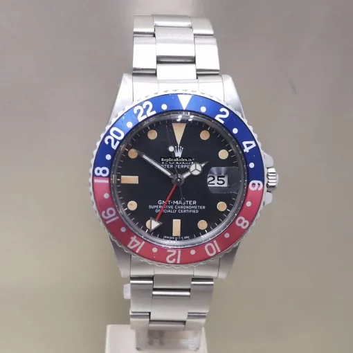 Defect Replica Rolex Gmt-master 16750 Caliber 3075 Automatic Movement 40mm Steel Case Mens/unisex Watch