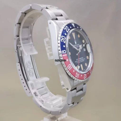 Defect Replica Rolex Gmt-master 16750 Caliber 3075 Automatic Movement 40mm Steel Case Mens/unisex Watch - Image 3