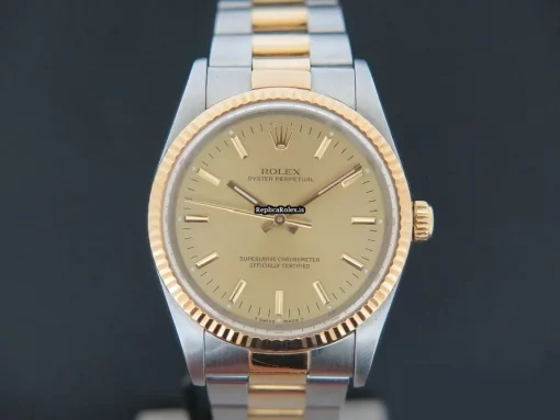 Cheap Imitation Rolex Oyster Perpetual 14233 Automatic Movement 34mm Steel Case Mens/unisex Watch - Image 3