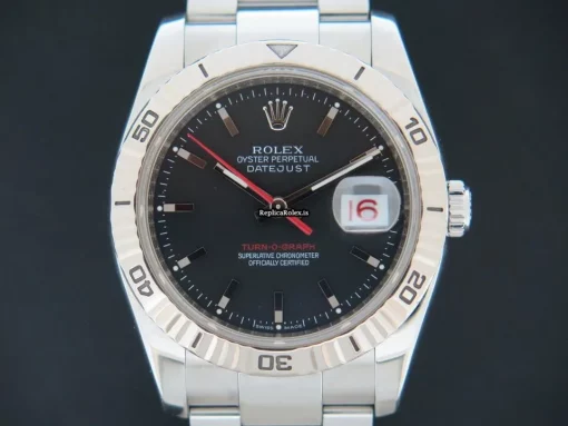 Nice Replica Rolex Datejust Turn-o-graph 116264 Automatic Movement 36mm Steel Case Mens/unisex Watch - Image 2